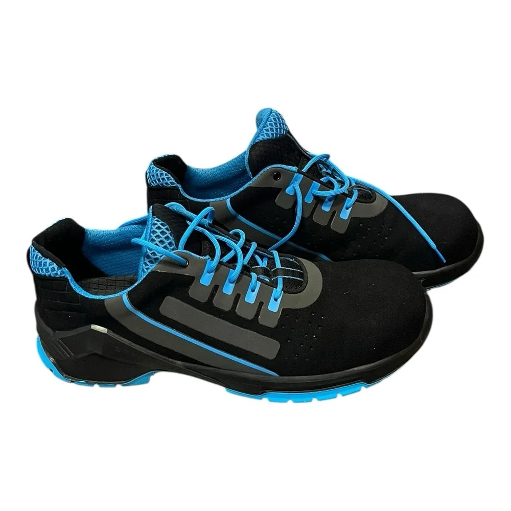 Size 47 Men's Steitz Secura VD PRO 1400 FORD Black/Blue Safety Shoes‎ Hard Toe